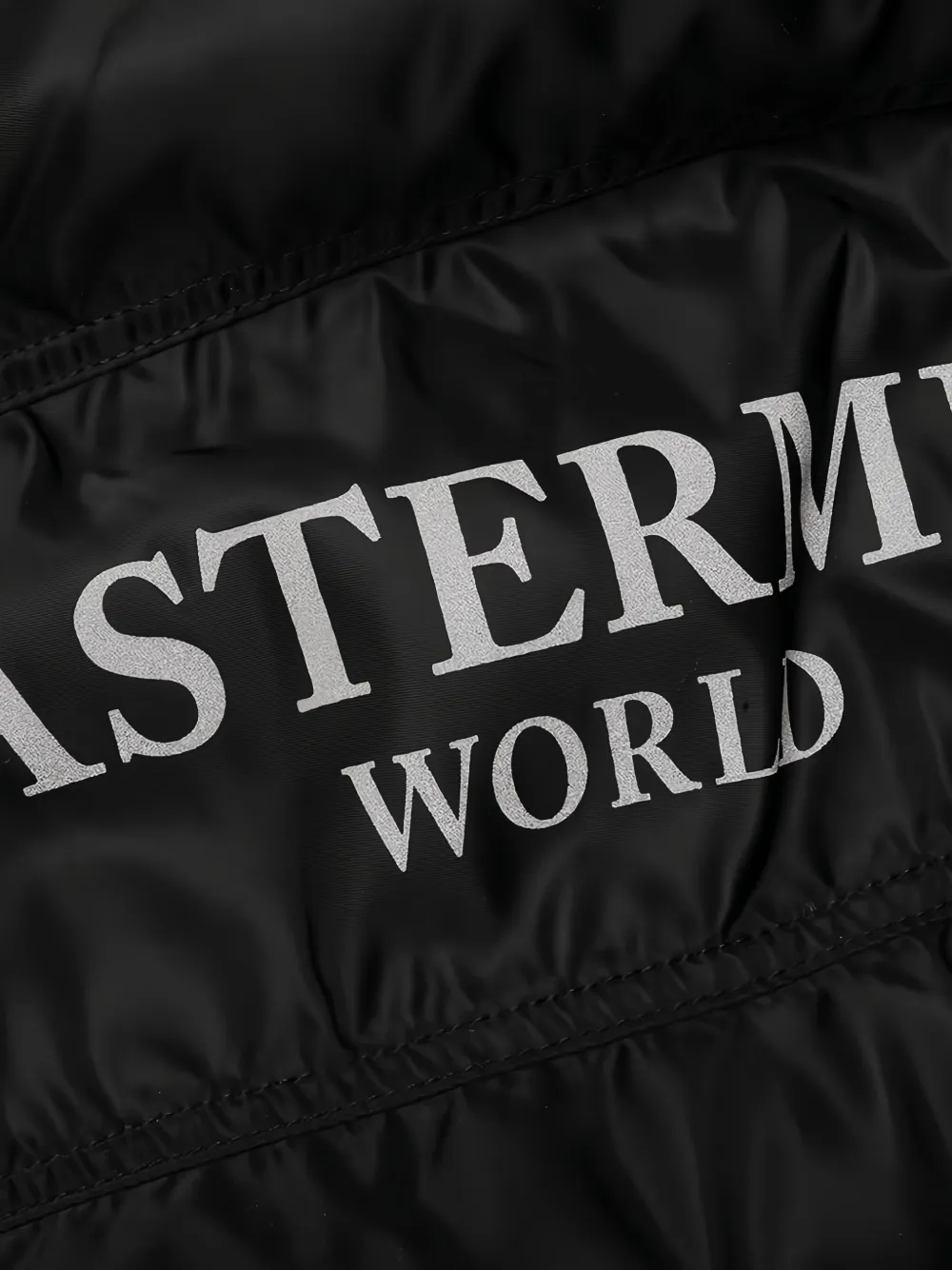 Mastermind Japan x Alpha Industries MA-1 bomberjack met doodskop Zwart