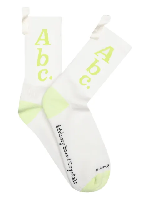 Advisory Board Crystals ABC logo socks