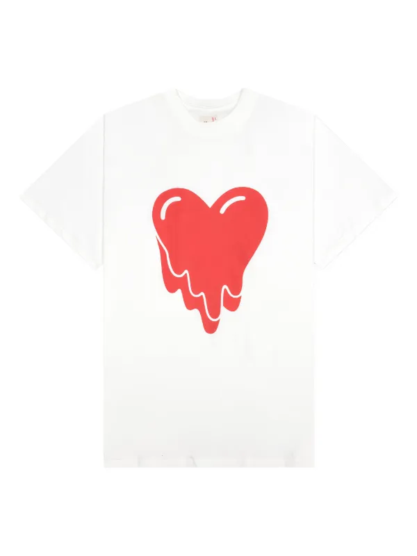 ■EMOTIONALLY UNAVAILABLE■White Logo Type Tee★送料関税込み Emotionally Unavailable ロゴ Tシャツ | ホワイト | FARFETCH JP