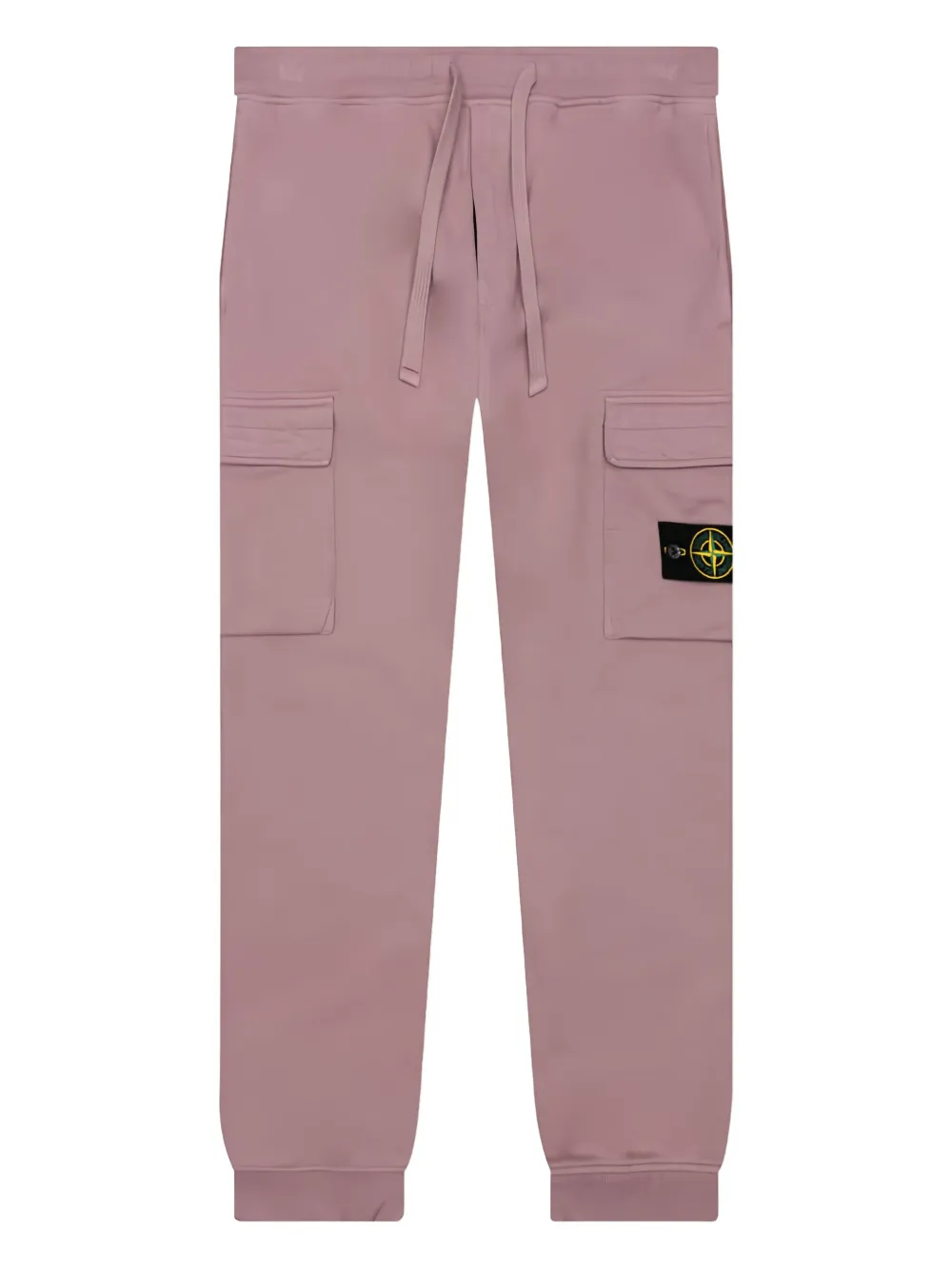 Stone Island cargo-pocket fleece trousers - ピンク Stone Island cargo-pocket fleece trousers - ピンク