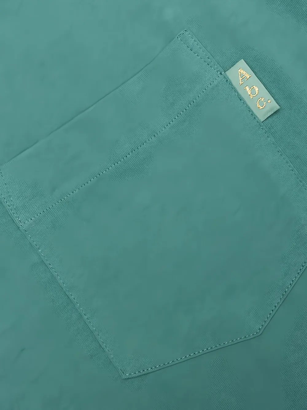 Advisory Board Crystals T-shirt met opgestikte zak en korte mouwen Blauw