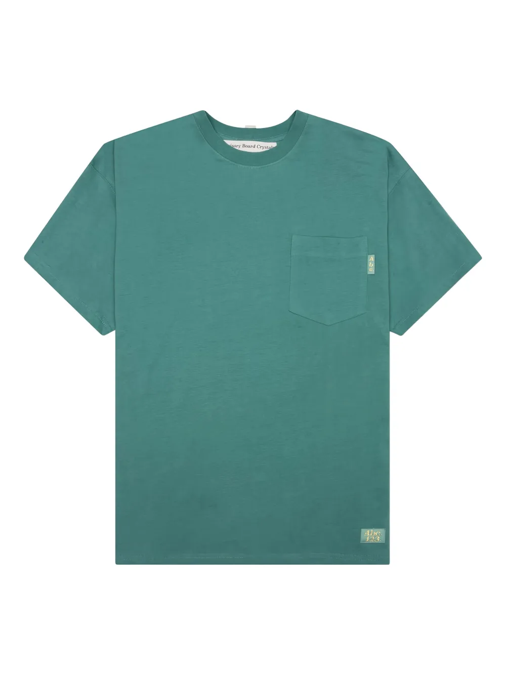 Advisory Board Crystals T-shirt met opgestikte zak en korte mouwen Blauw