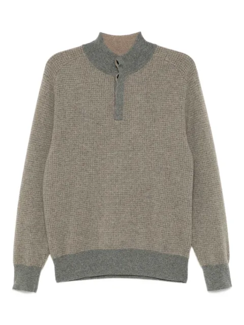 N.Peal Herringbone sweater