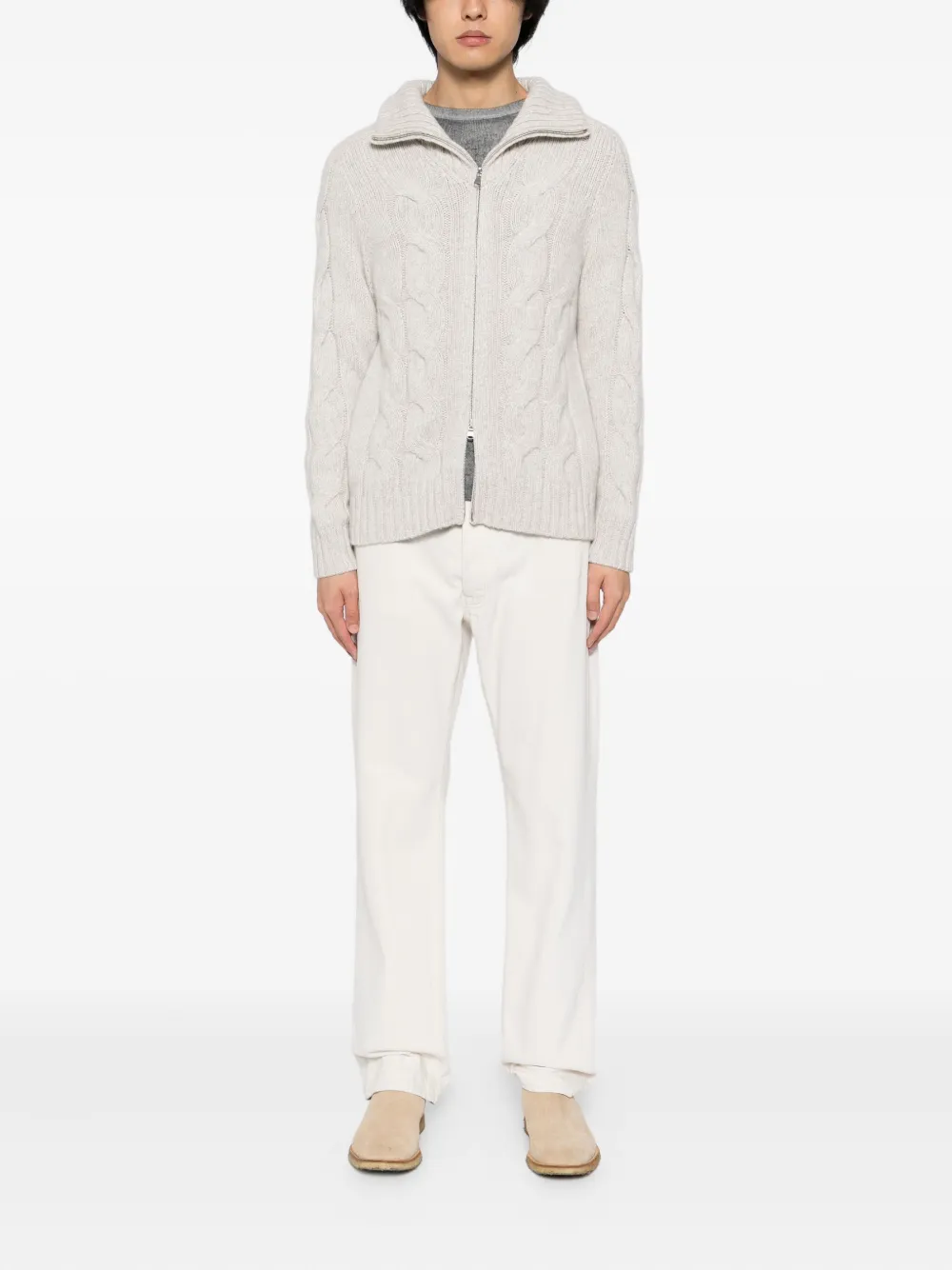 N.Peal chunky cable cardigan | Cardigans | Image 2