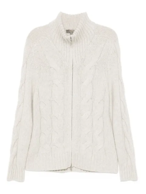 N.Peal chunky cable cardigan