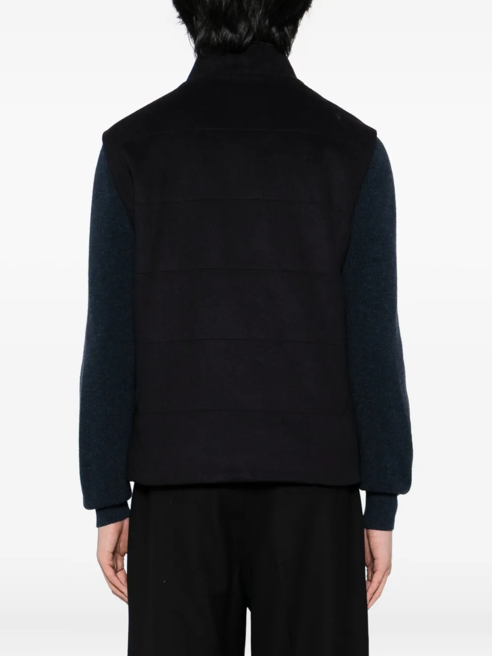 N.Peal Belgravia gilet Blauw