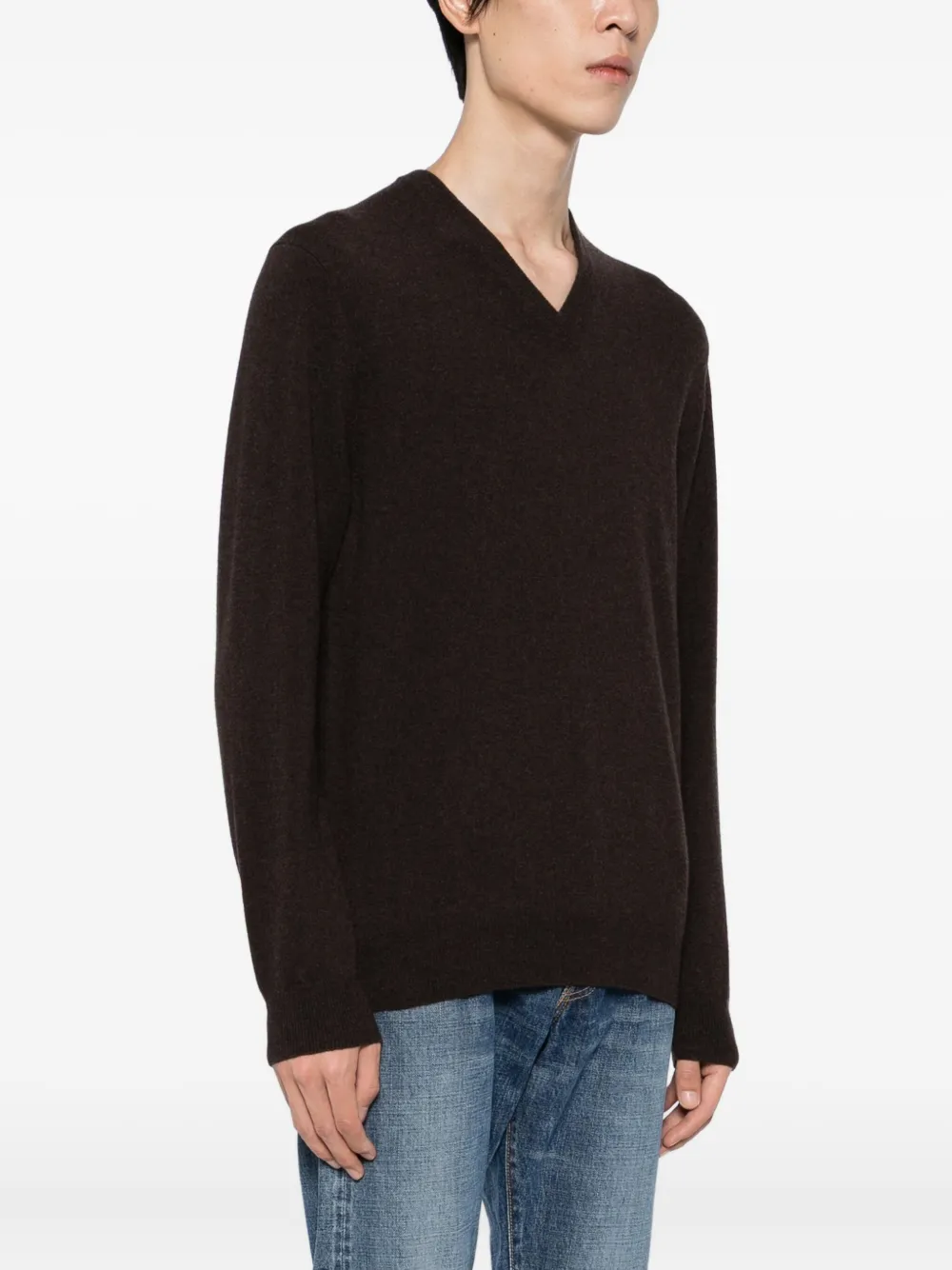 N.Peal Burlington trui Bruin