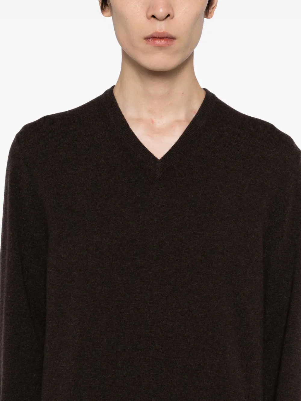 N.Peal Burlington trui Bruin