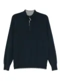 N.Peal buttoned-up sweater - Blue