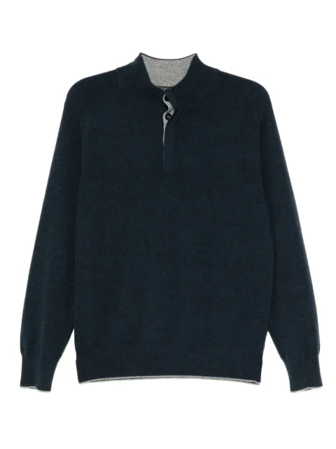 N.Peal buttoned-up sweater