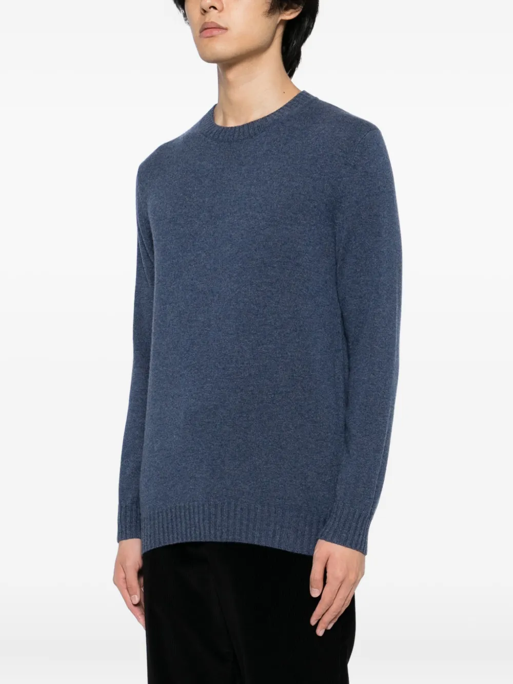 N.Peal Sweater met print Blauw