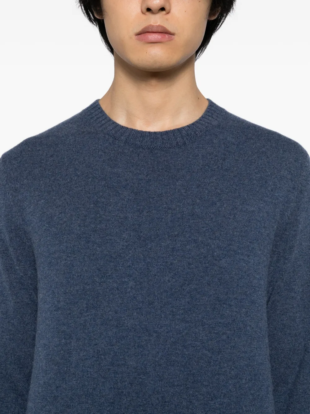 N.Peal Sweater met print Blauw