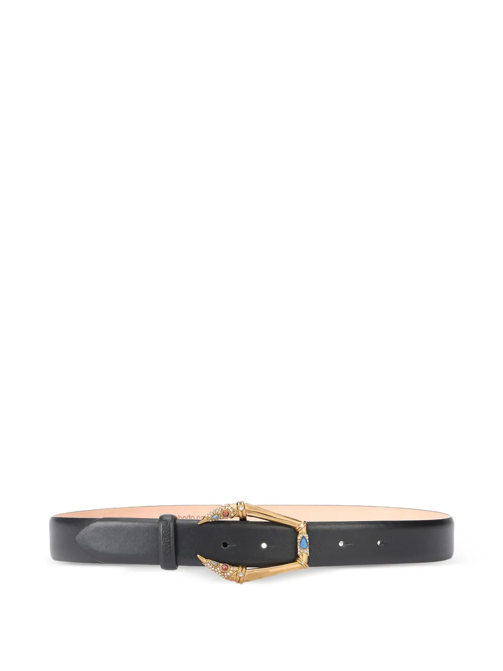 Roberto Cavalli embellished-buckle belt - Nero