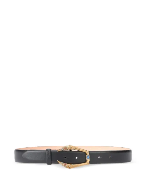 Roberto Cavalli embellished-buckle belt
