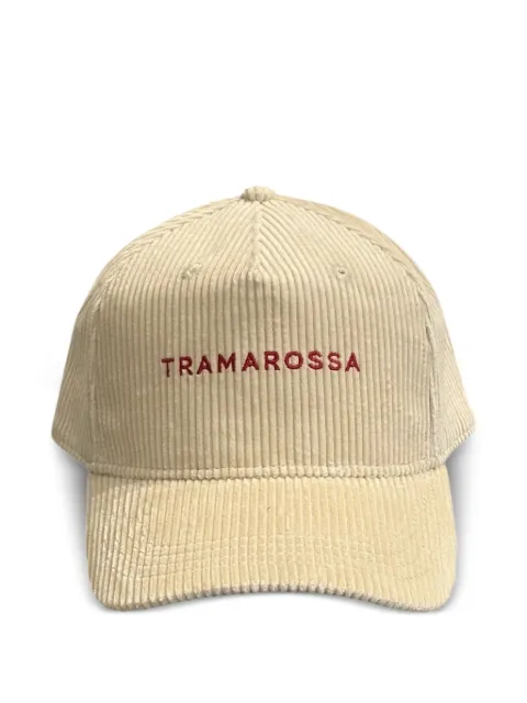 Sartoria Tramarossa corduroy embroidered cap