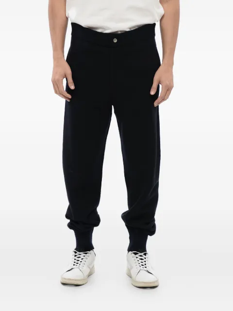 Jil Sander pantalon droit à chevilles zippées