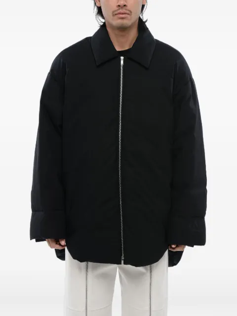 Jil Sander zip-front padded jacket