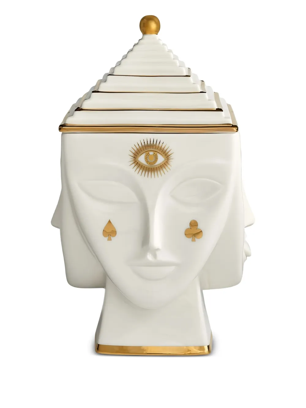 Jonathan Adler Masquerade canister | Neutrals | Image 1