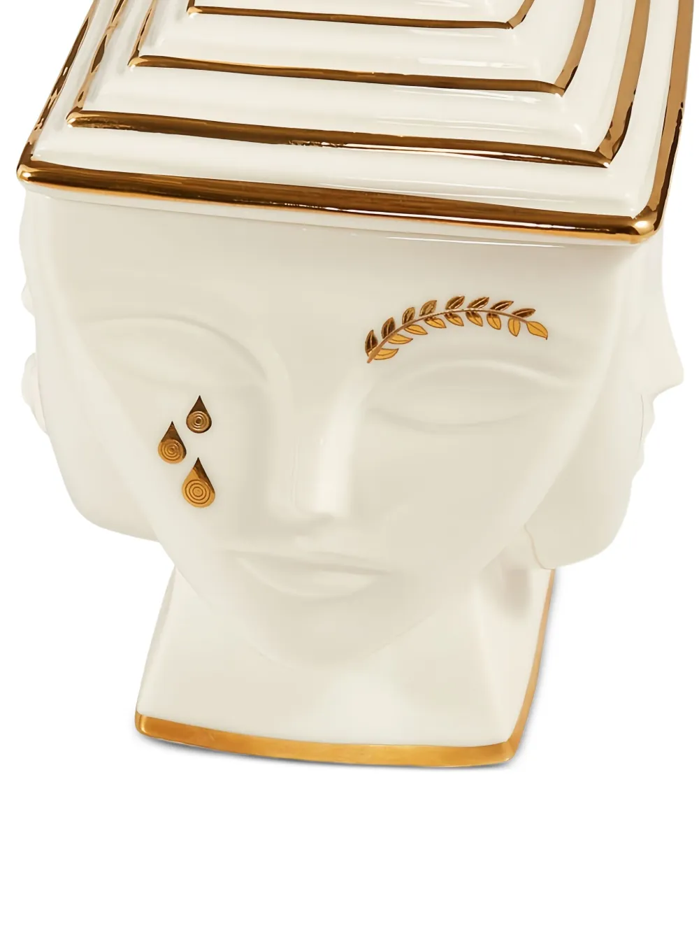 Jonathan Adler Masquerade Ice Bucket In White