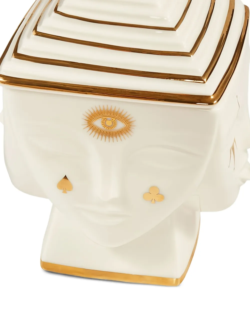 Jonathan Adler Masquerade Ice Bucket In White