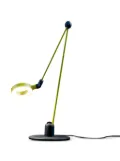 Martinelli Luce L'Amica adjustable-arm ring-light desk lamp (115cm x 12cm) - Green