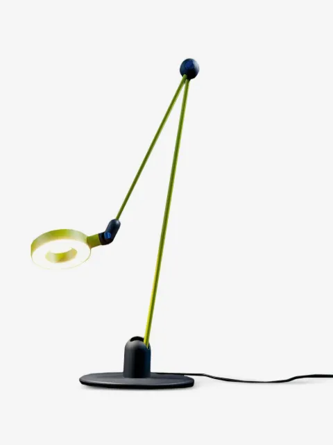 Martinelli Luce L'Amica adjustable-arm ring-light desk lamp (115cm x 12cm)