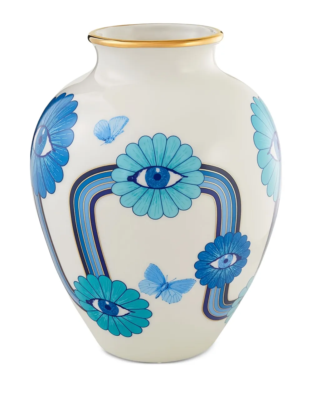 Jonathan Adler eye-flower vase | White | Image 1