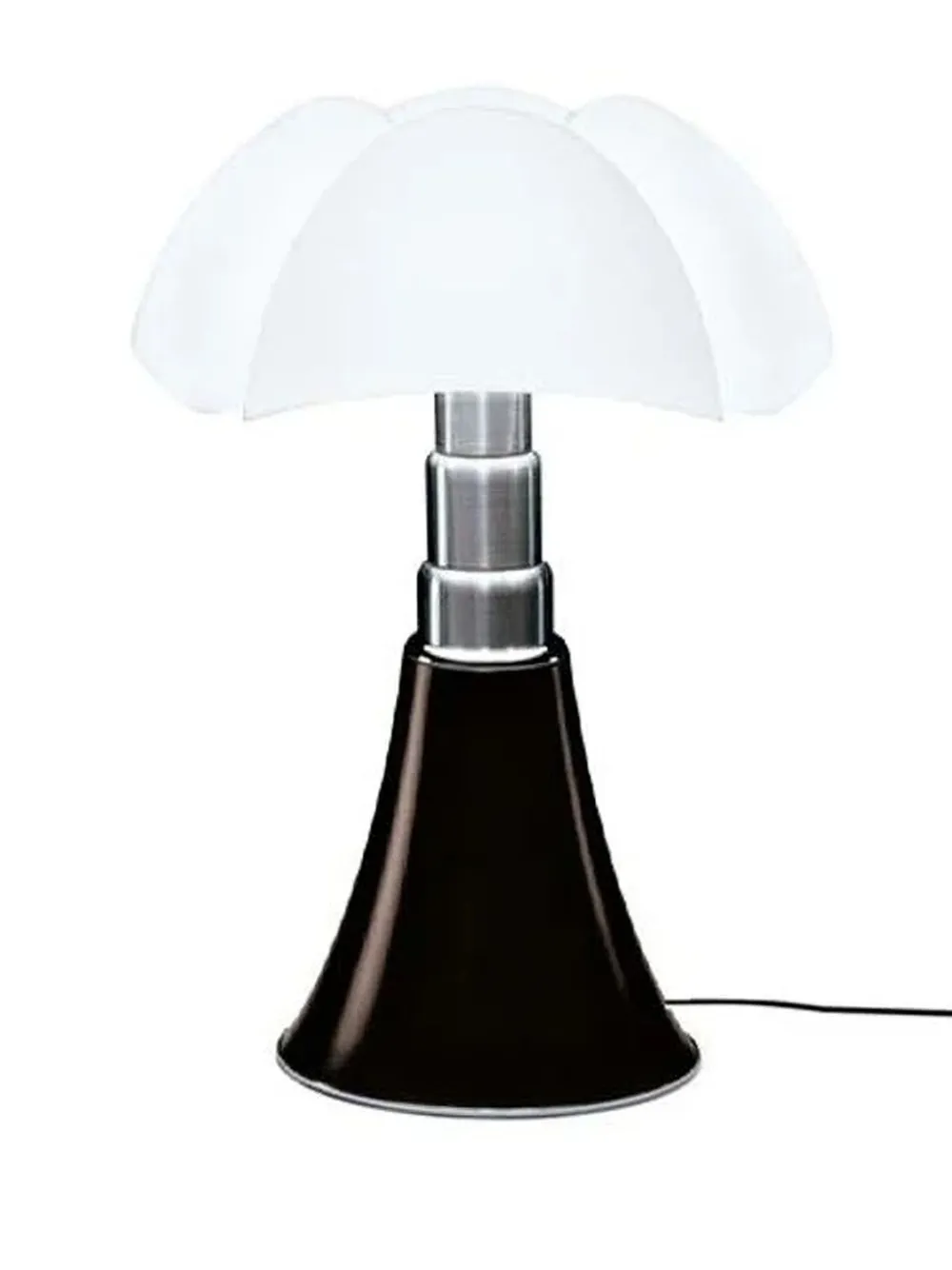 Martinelli Luce Pipistrello Four-petal-shade Table Lamp In Black