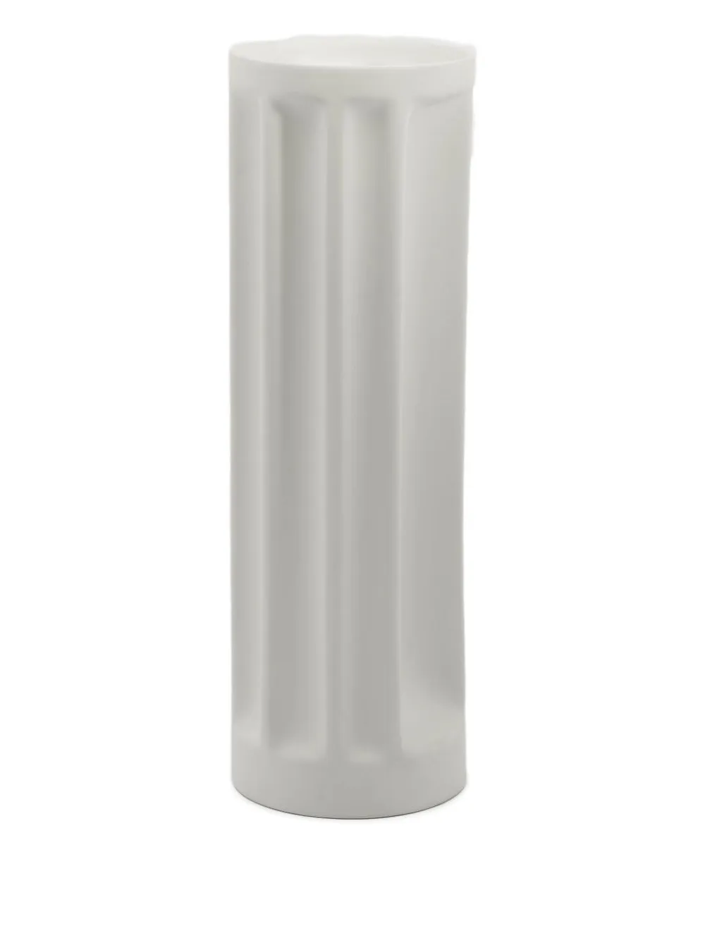 danese milano Bambù cylindrical vase (11cm x 37cm) - Bianco