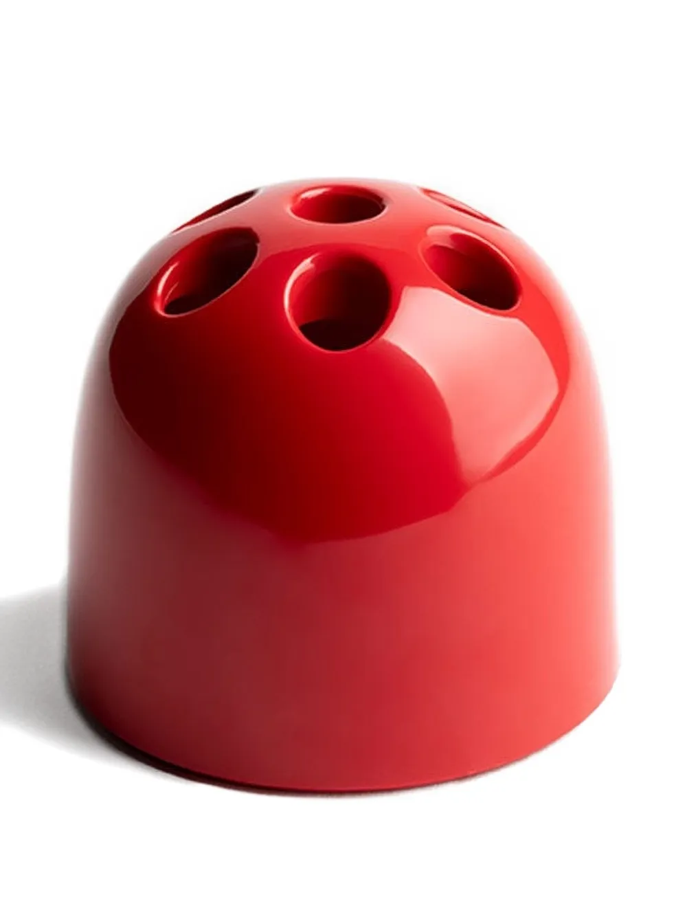 danese milano dome hole pen holder | Red | Image 1