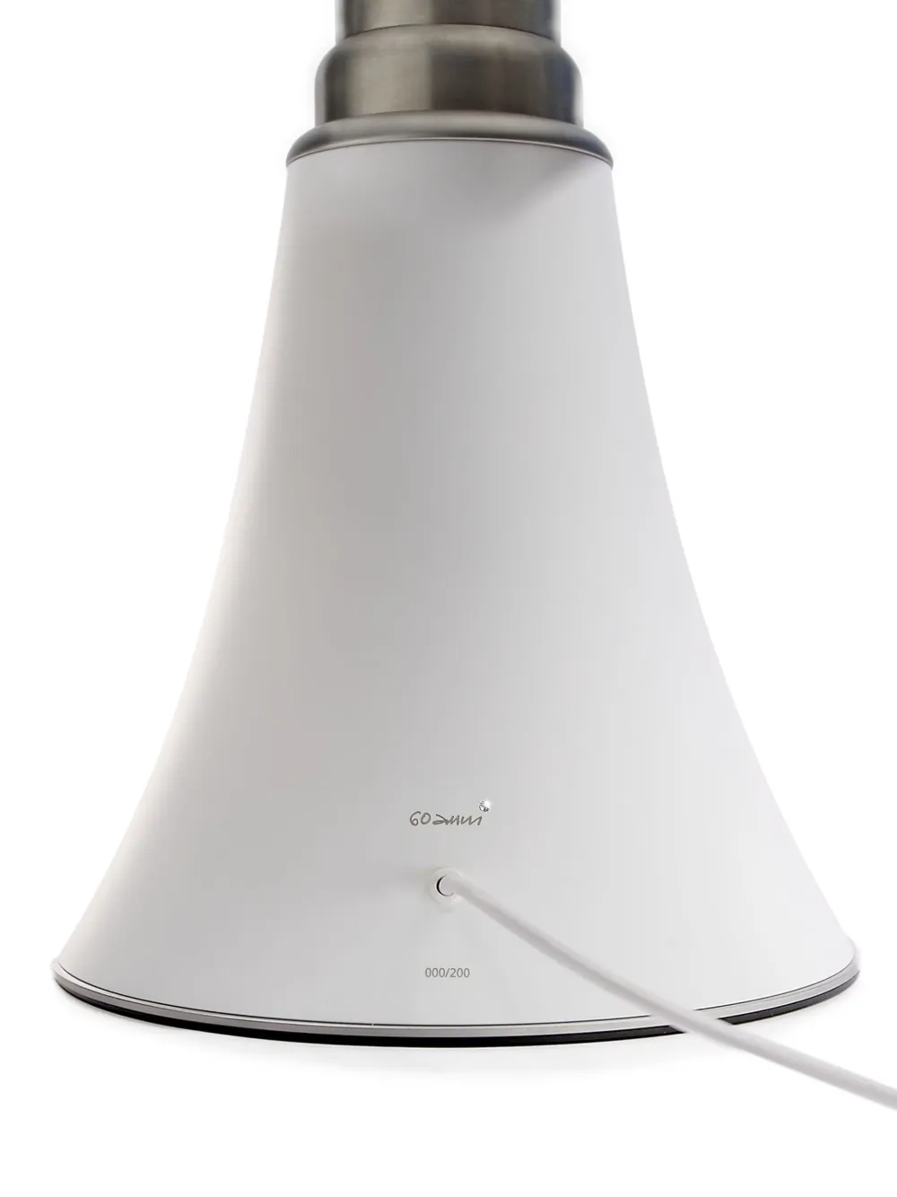 Martinelli Luce Pipistrello petal-shade metal-base table lamp - Wit