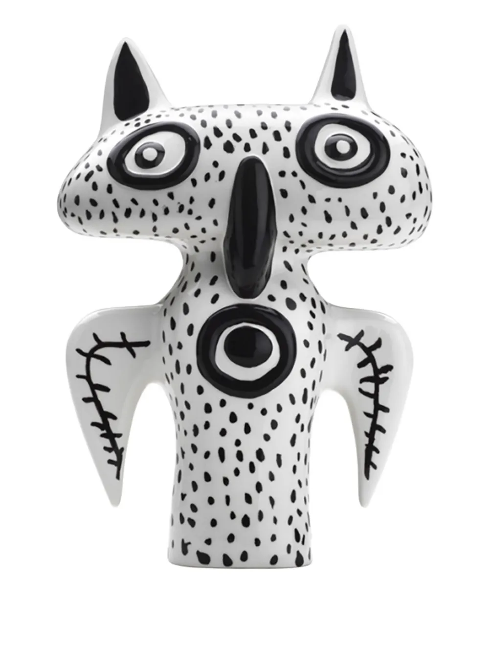 Qeeboo Kritters Spike vase (32cm) - Wit