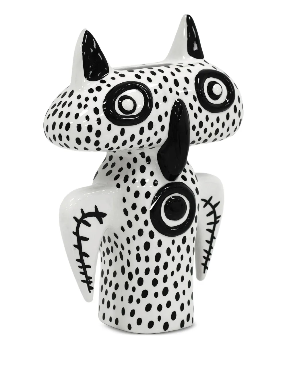 Qeeboo Kritters Spike vase (32cm) | White | Image 1