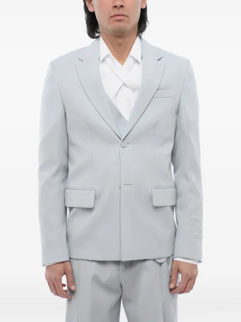 Off-White single-breasted blazer