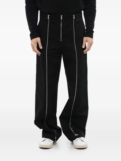 Jil Sander zip-detail trousers