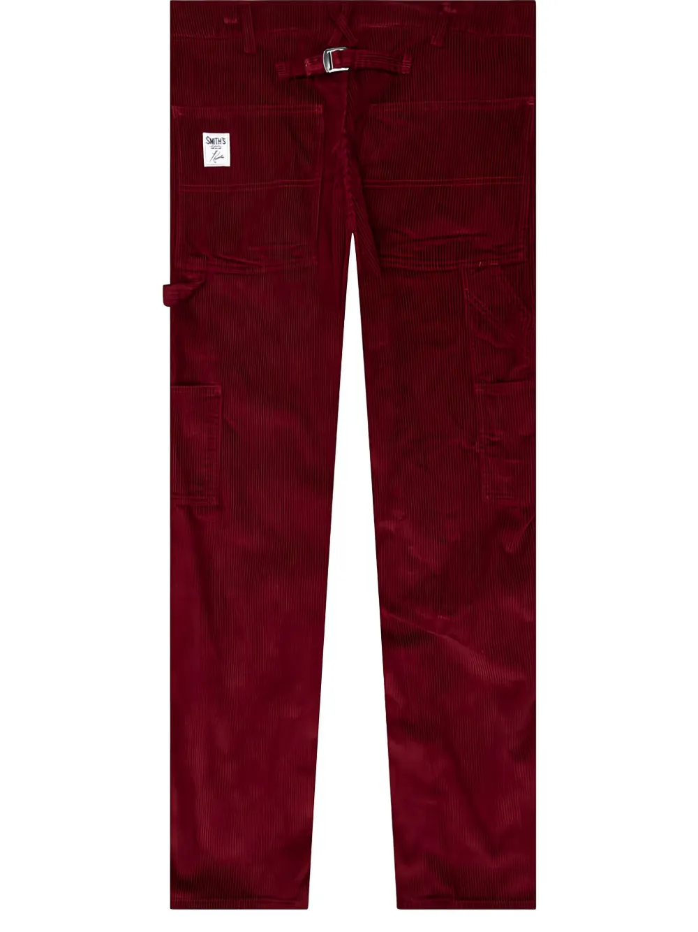 Needles x Smith's ribfluwelen broek met geborduurde vlinder Rood