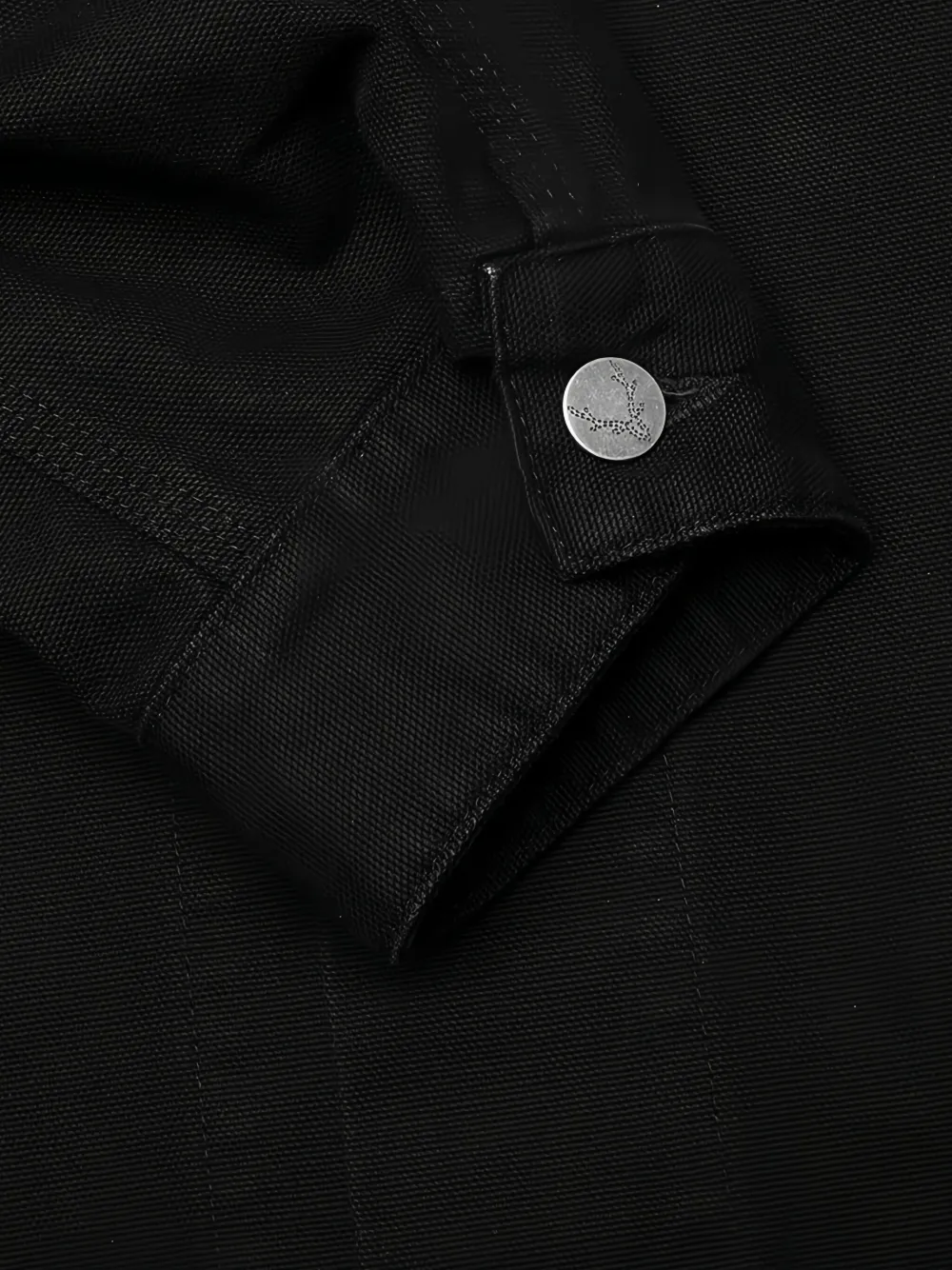 SOUTH2 WEST8 button-fastening shirt jacket Zwart