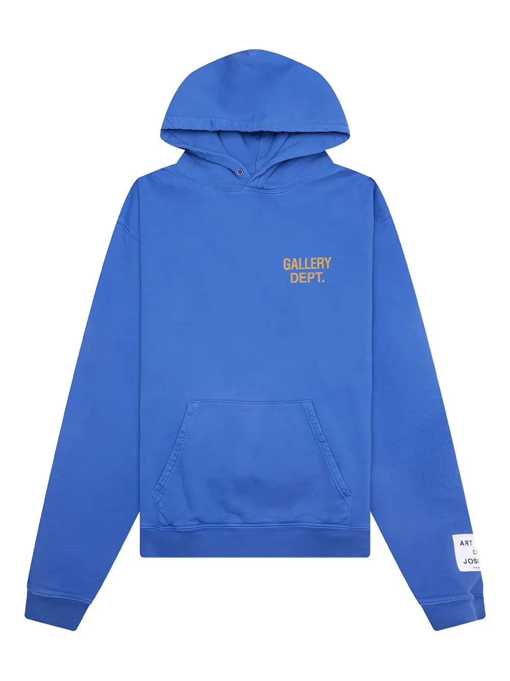 GALLERY DEPT. 90's logo-print hoodie - ブルー GALLERY DEPT. 90's logo-print hoodie - ブルー