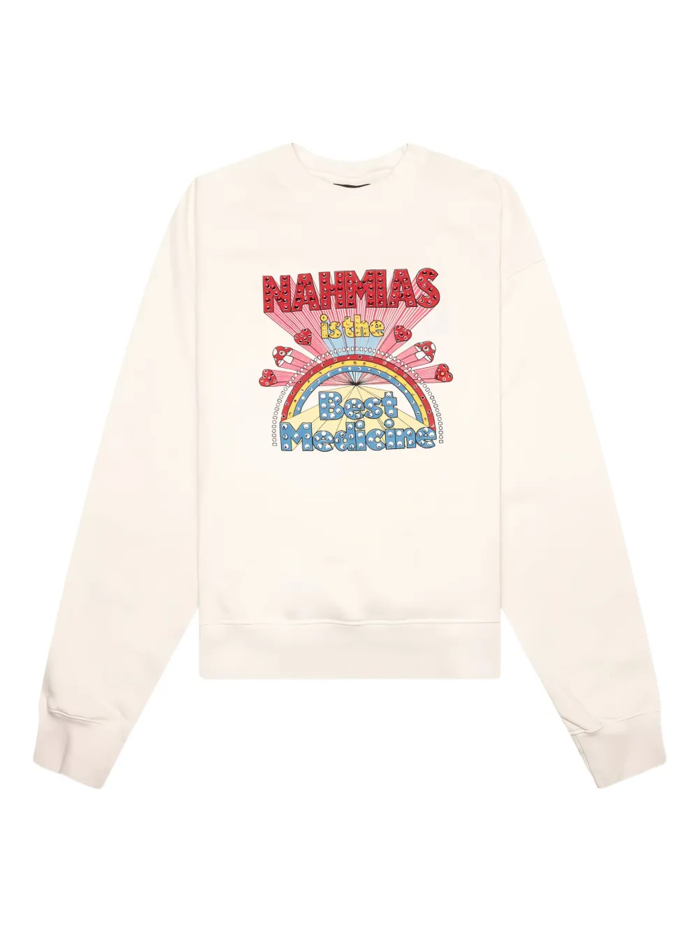 Nahmias rainbow-graphic sweatshirt - ニュートラル Nahmias rainbow-graphic sweatshirt - ニュートラル