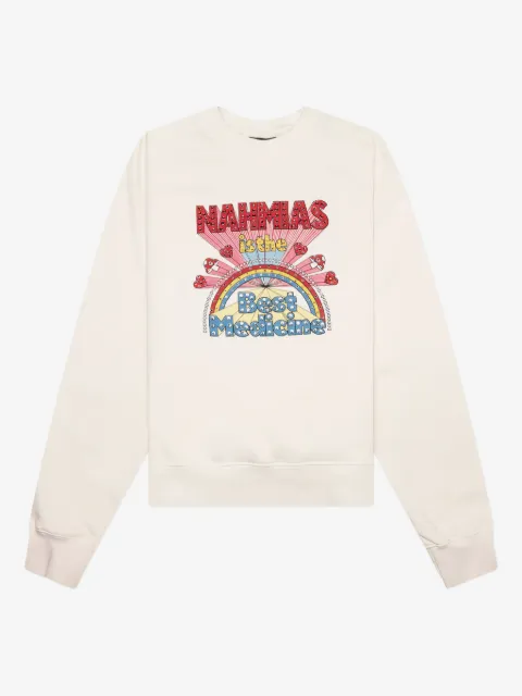 Nahmias  rainbow-graphic sweatshirt