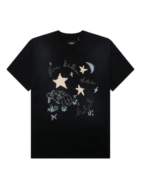 Nahmias playera con estrella bordada