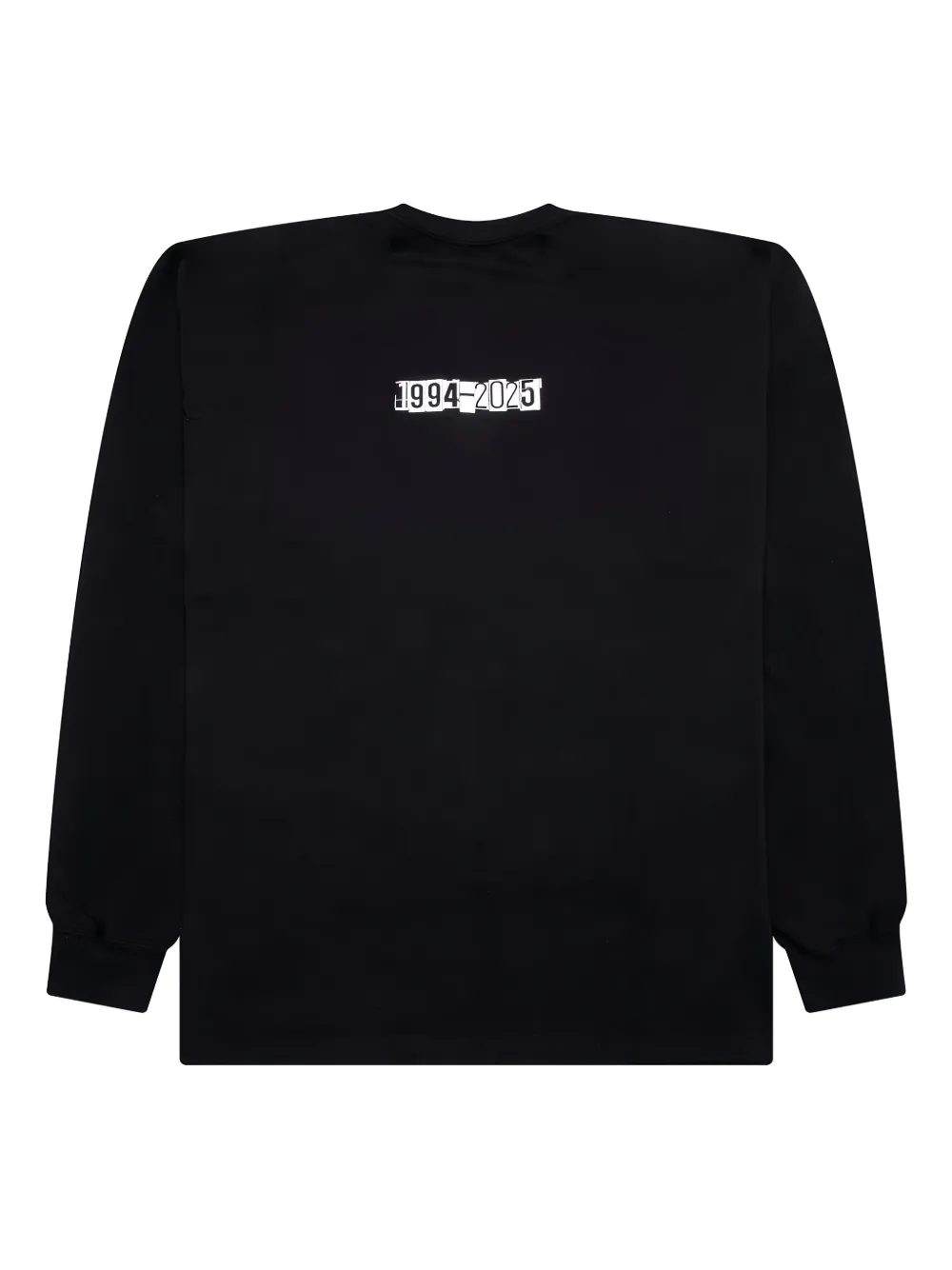Neighborhood Grafische sweater met lange mouwen Zwart