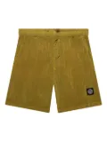Stone Island elasticated-waist swim shorts - Yellow