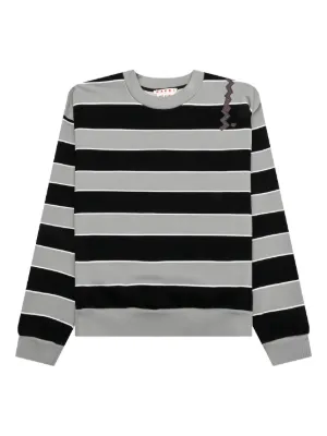 MARNI マルニ ロゴプリントプルオーバースウェットシャツ グレー MARNI マルニ トレーナー FUMU0074X1 UTC397 メンズ スウェット