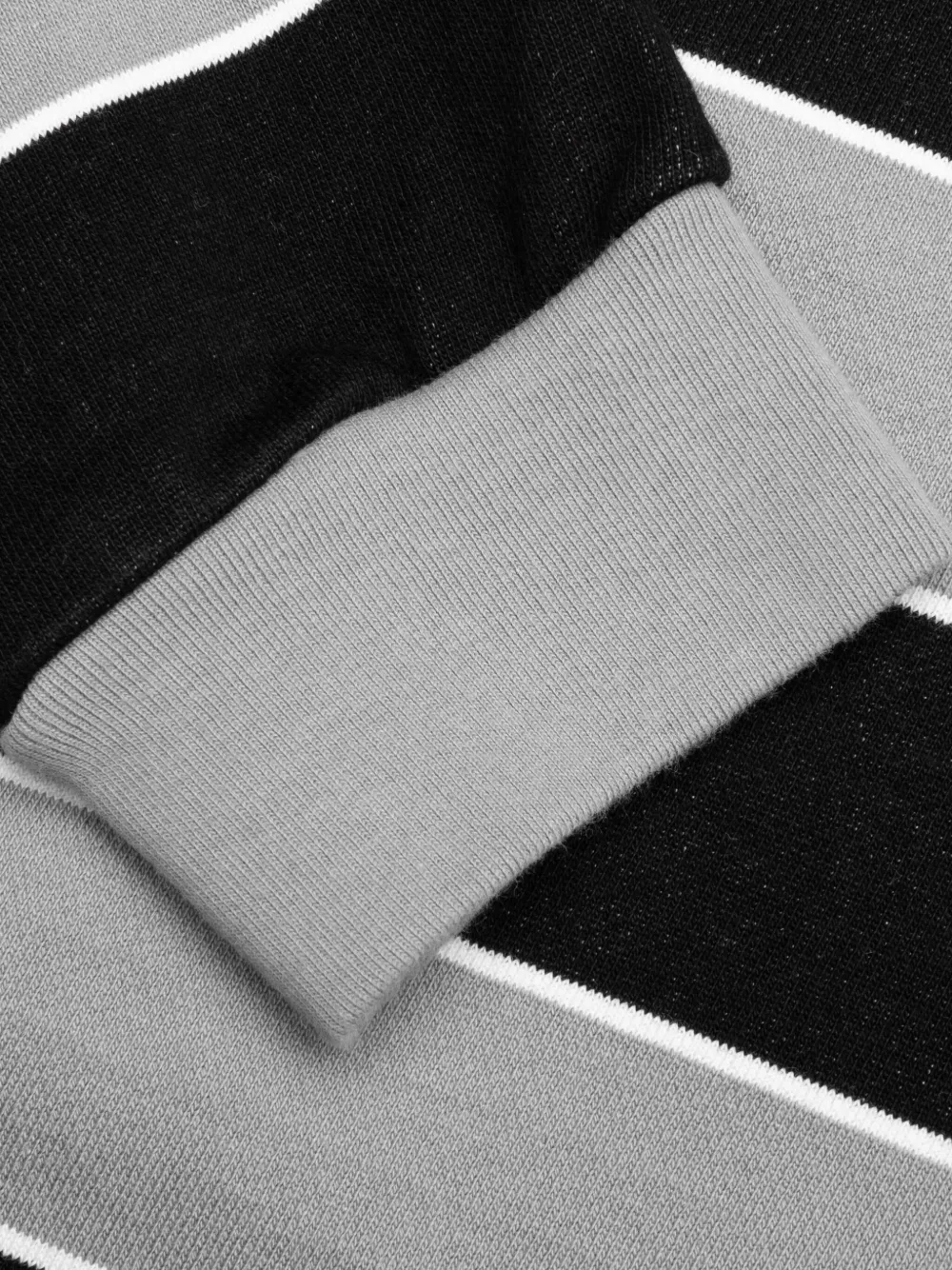 Marni Gestreepte sweater met logo Grijs