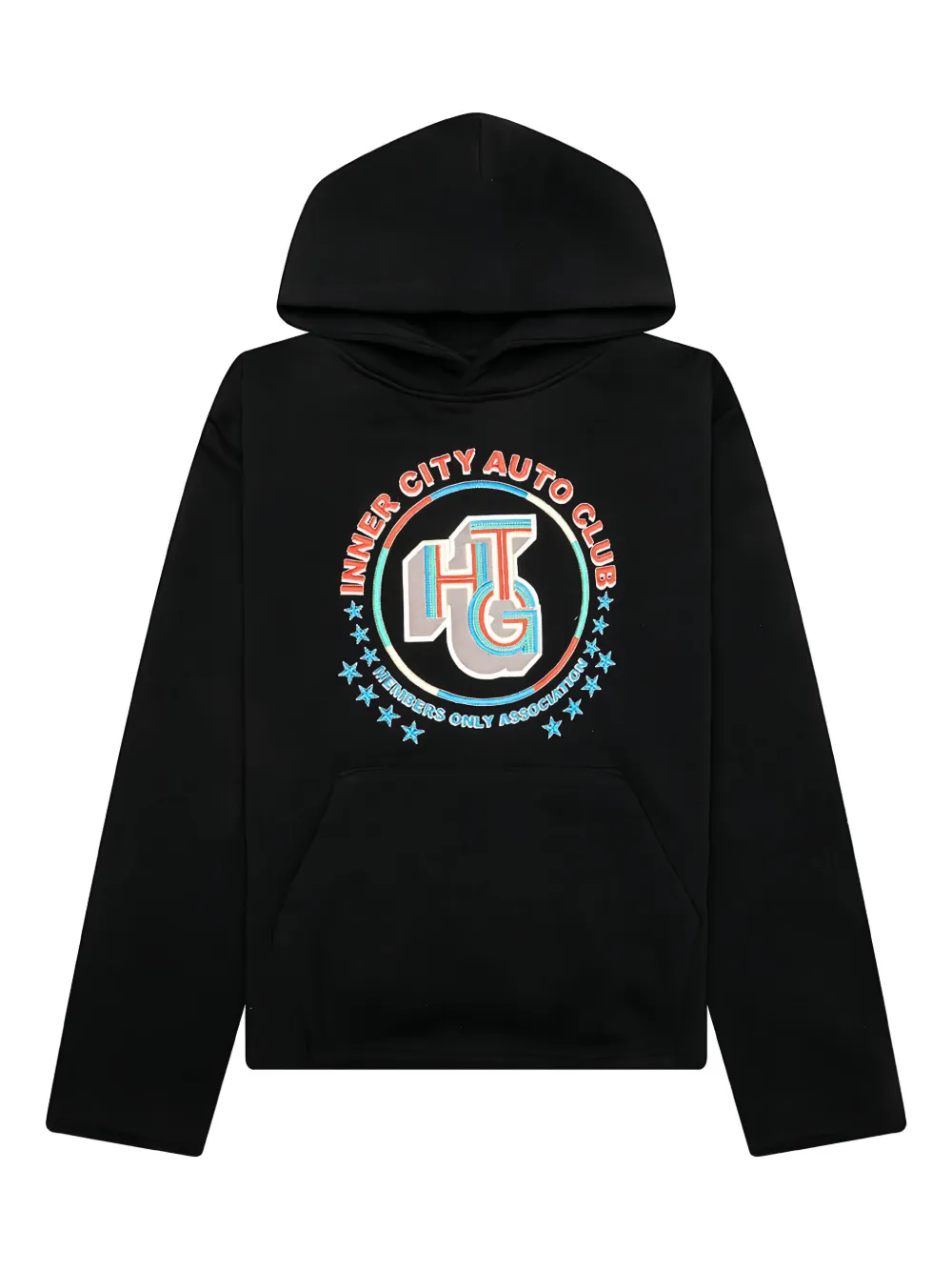 Honor The Gift Hoodie met geborduurd logo Zwart