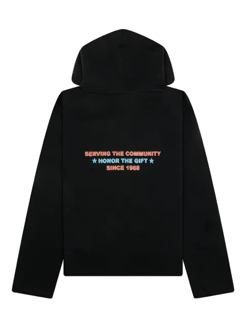 Honor The Gift embroidered-logo hoodie