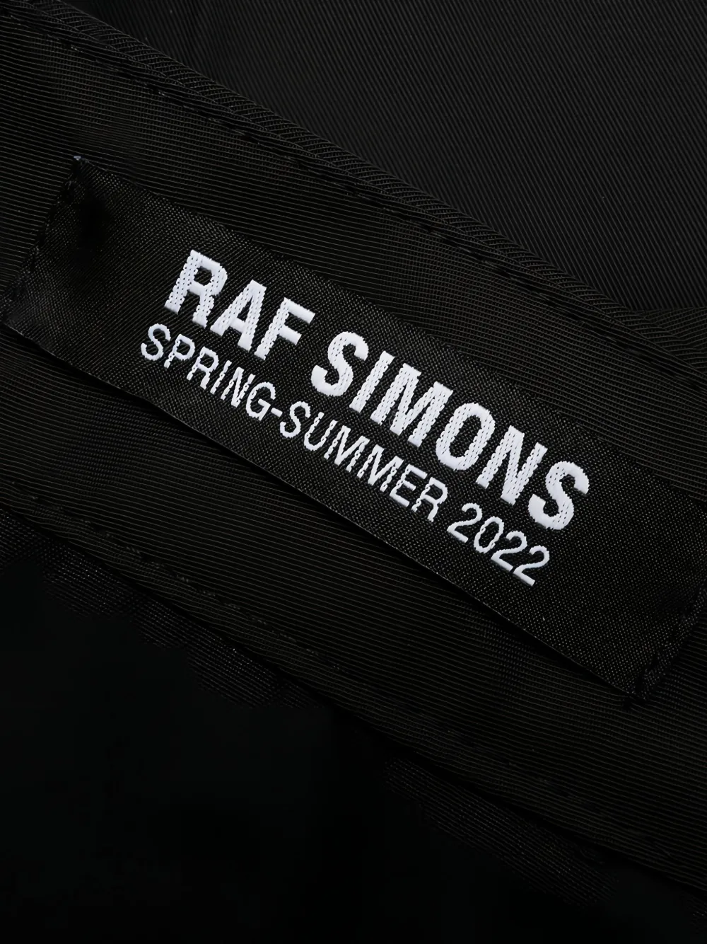 Raf Simons Geplooide shorts Zwart