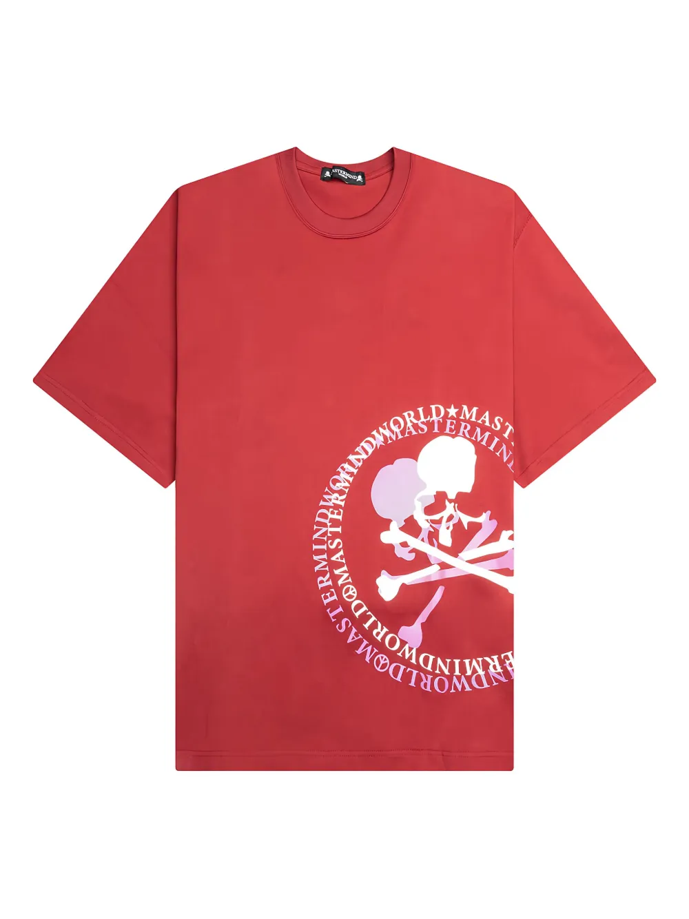 Mastermind World skull-print T-shirt - レッド Mastermind World skull-print T-shirt - レッド