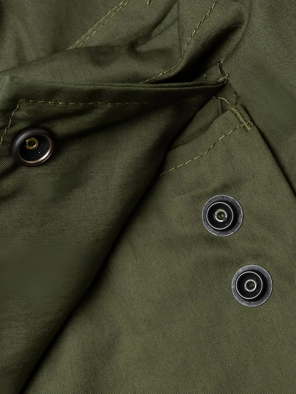 Needles Shorts met cargo zak Groen